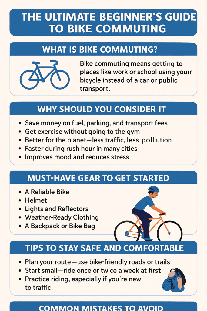 bike commuting guide for beginners